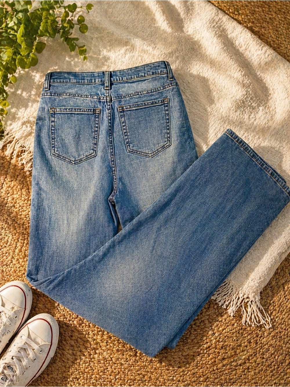 Lane Bryant Venezia Bootcut Jeans Womens 20 Light Wash‎ Stretch Denim